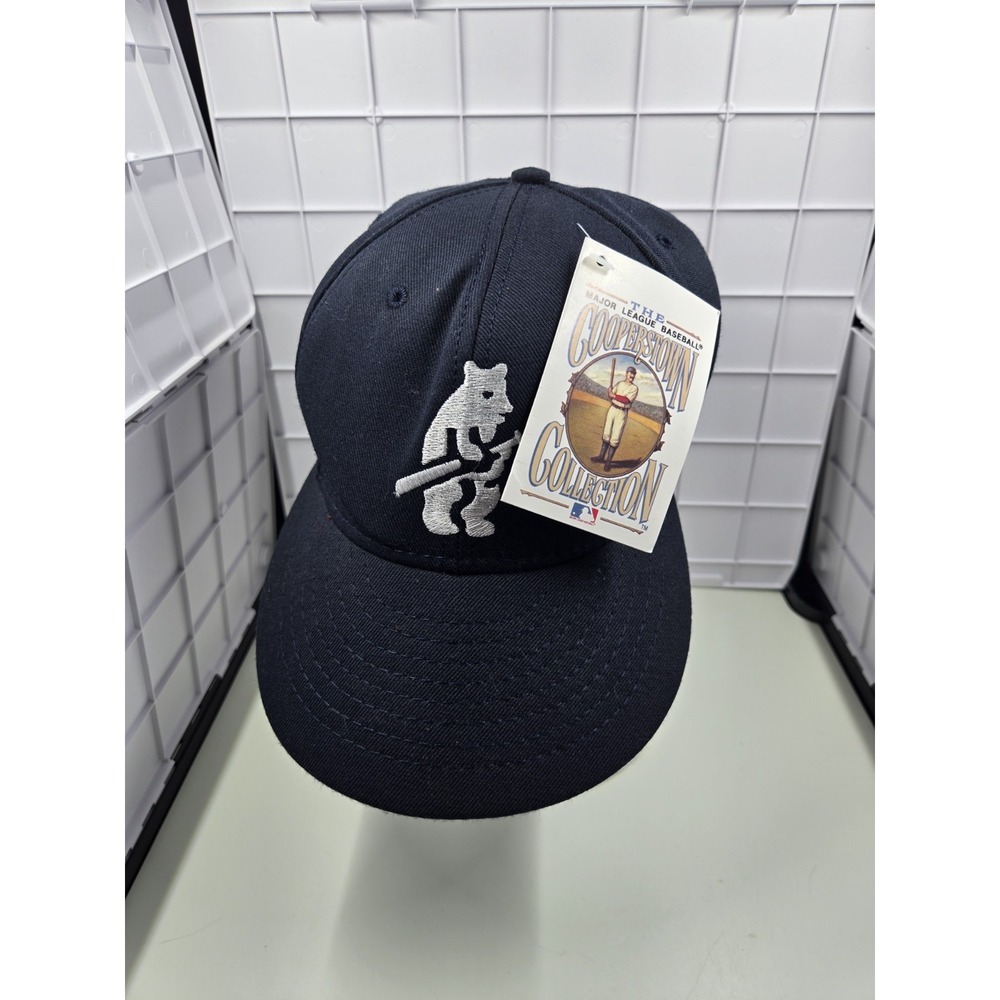 NWT Chicago Cubs 1914 Cooperstown Collection American Needle Fitted Size 7 USA